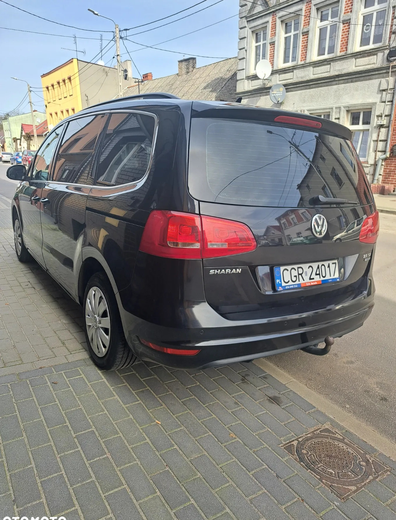 Volkswagen Sharan cena 41000 przebieg: 255000, rok produkcji 2012 z Łasin małe 326